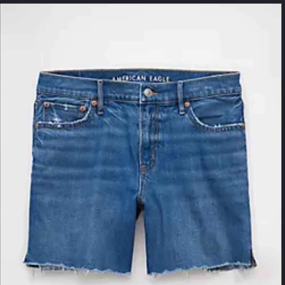 American Eagle Outfitters Women's Classic Blue Jean Shorts